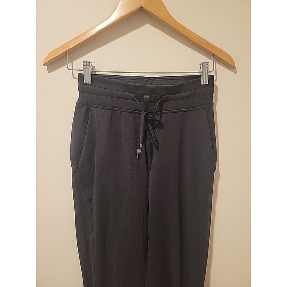 Lululemon Ready To Rulu Joggers Size 2 Black High Rise 7/8 Casual Pants W5DP3S - Picture 4 of 8